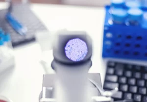 Grossissement d'un microscope